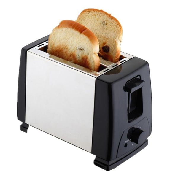 

slices stainless steel toaster automatic fast heating bread household breakfast maker 220v-230v 750w makers
