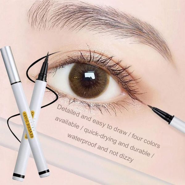 

black eyeliner waterproof liquid eye liner pencil pen make up beauty cosmetic1
