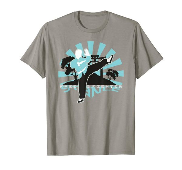 

karate sport men fan gift t-shirt, White;black