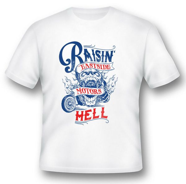 

raisin hell black or white tee, White;black
