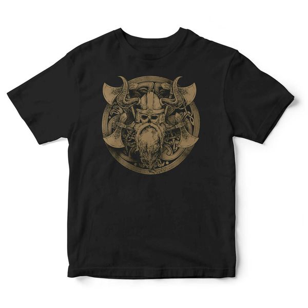 

viking warrior mens t-shirt odin ragnar floki norse valhalla tv show, White;black