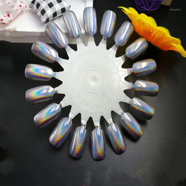 

nail glitter dip pigment powder dust chrome mirror for nails art decoration accessories diy manicure1, Silver;gold
