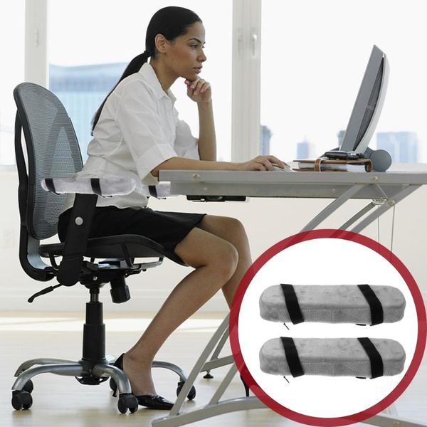 

chair covers 2pcs office memory sponge armrest pads computer gaming cushions