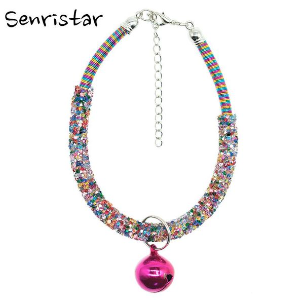 

cat collars & leads bling rhinestone pet collar for small medium cats necklace fashion adjustable cute kitten puppy dog