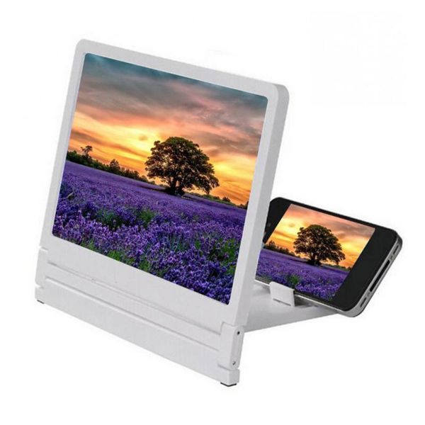 

universal foldable 3d mobile phone screen magnifier hd video with movie game for huawei cell mounts & holders