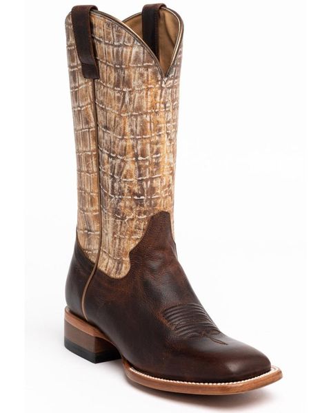 

boots women's wilder western - wide square toe, Black