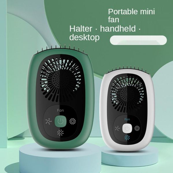 

electric fans portable desklazy fan usb charging halter mini handheld small