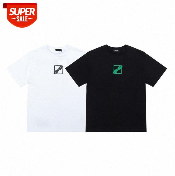 

large letter logo printing round neck pullover short sleeve men and women one piece wholesale #yk8y, White;black