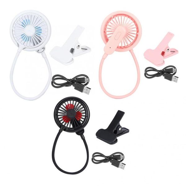 

electric fans outdoor mini portable usb charging fan hand-neck hanging dc 5v tool