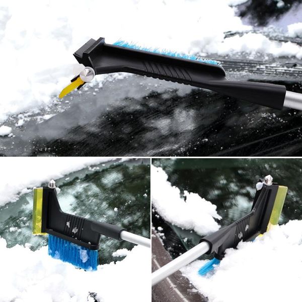 

cleaning maintenance of automobile snow shovel foam handle shoveling and deicing protection paint windshield car washer