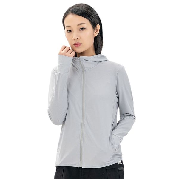 

womens jackets couple windbreaker men women sun jacket outdoor climbing waterproof high-bounce skin care light thin hood long sleeves, Black;brown