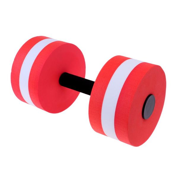 

dumbbells 1 piece eva foam water aerobics aquatic dumbbell barbell pool workout exercise tool swimming spa fitness equipment