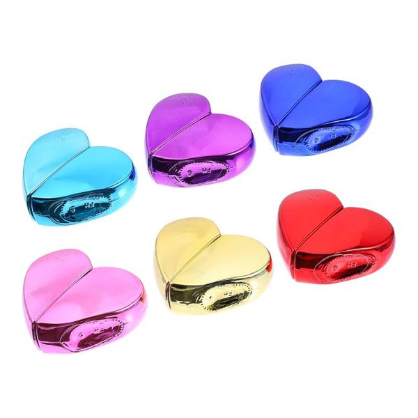 

storage bottles & jars 6pcs 25ml heart shaped perfume sprayer