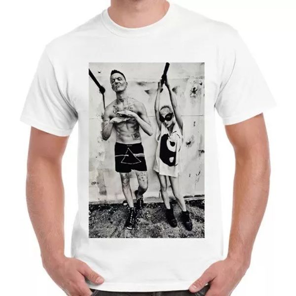 

die antwoord yolandi visser rap rave zef aphex cool retro t shirt 955, White;black