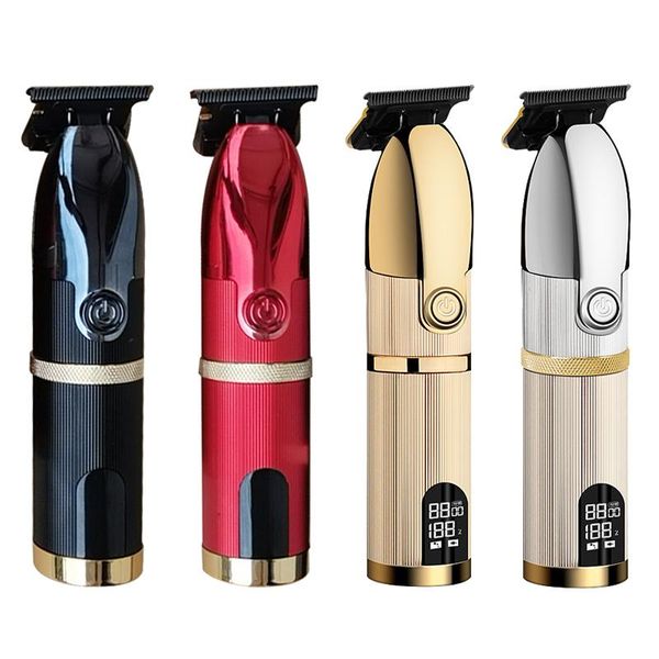 

hair clippers p600 700 800 gold metal barbershop cutter cutting machine haircut cordless clipper trimmer barbers 110-240v