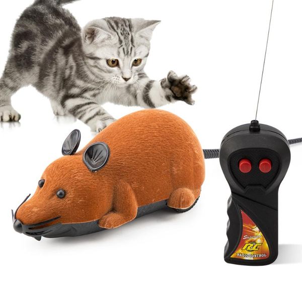 

cat toys mouse wireless rc mice playing remote cats control funny for novelty false