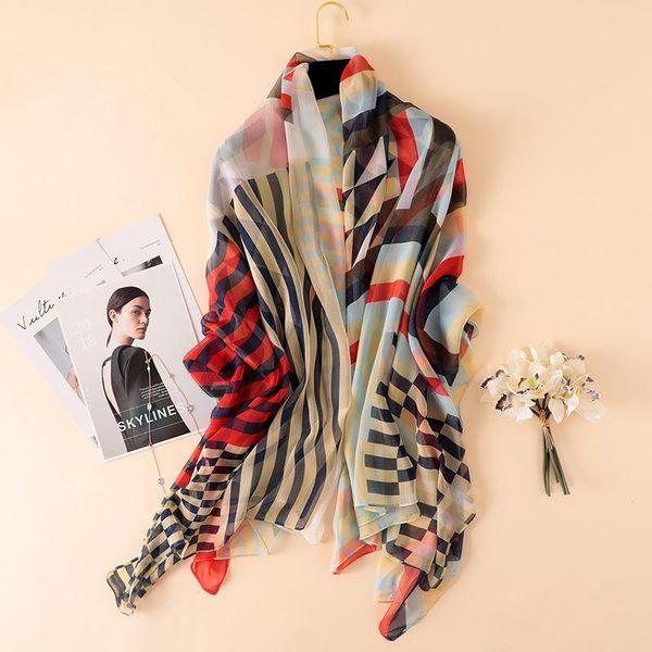 

scarf fashion silk women autumn winter warm scarves shawl print hijab bandanas