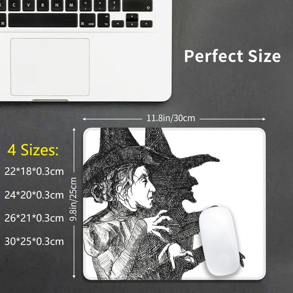 

mouse pads & wrist rests wicked witch of the west pen and ink drawing pad 1962 witchy witches