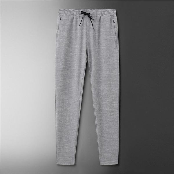 

running pants men's summer mesh breathable sweatpants gym fitness jogging sport trousers minimal design with zipper pockets, Black;blue