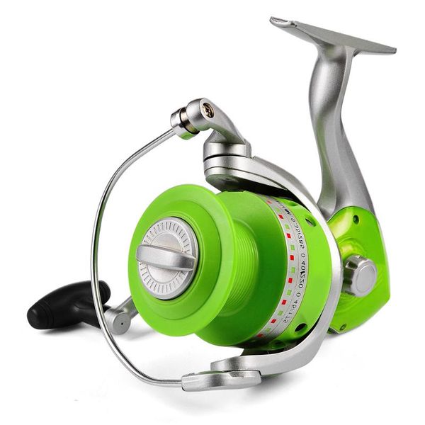 

baitcasting reels pro beros yh30-60 5 bearing balls spinning reel 5.2:1 gear ratio left/right hand fishing metal for shimano