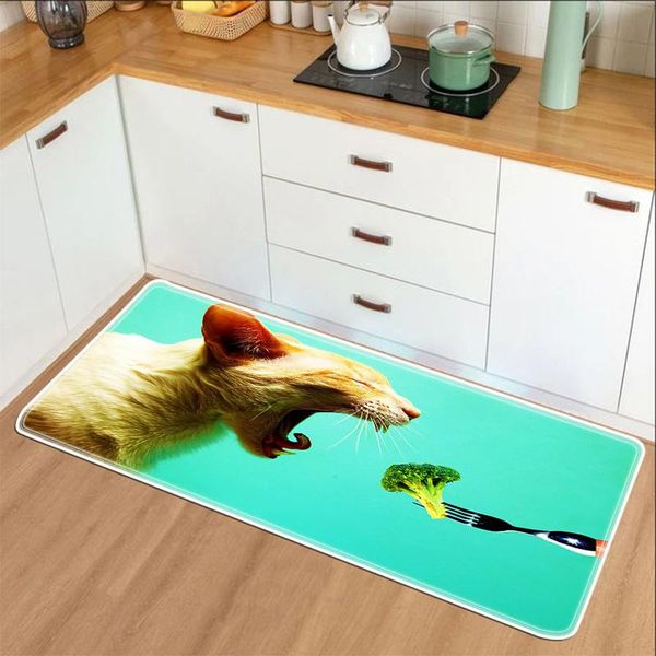 

carpets cute cat cate bathroom kitchen mat hallway entrance doormat home bedroom modern nordic carpet balcony long floor tapis rug