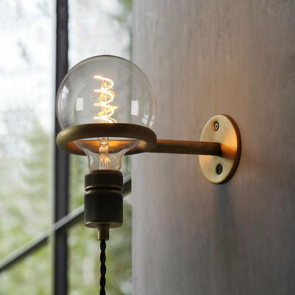 

wall lamp country retro industrial creative living room bedside aisle pangkra ring mounted led bulbs