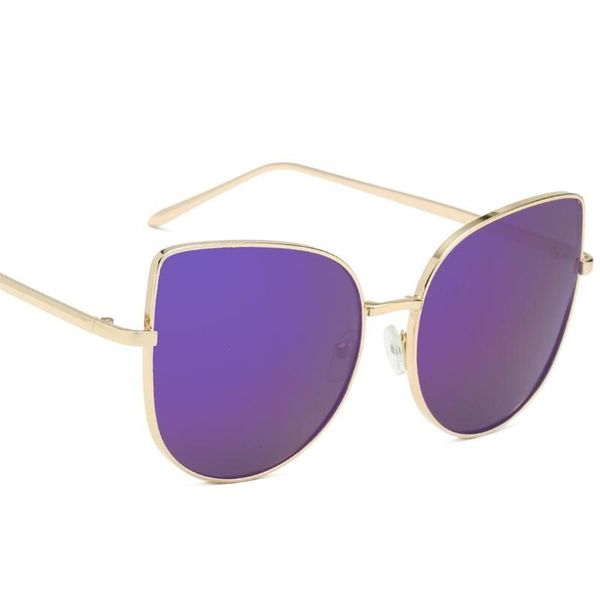 

sunglasses sunglasses cat's eye cut women fashion versatile sun glasses europe and the united states street shooting tide sunglasses, Black