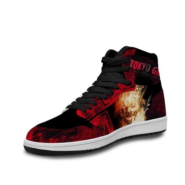 

2021 tokyo ghoul classic basketball shoes korean style for men's soft walking sneakers