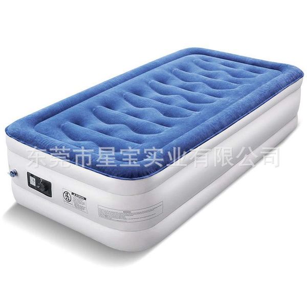 

outdoor pads selling pvc air mattress flocking bed home leisure spot wholesale