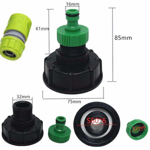 

watering equipments water tank adapter adaptor garden gardening hose ibc