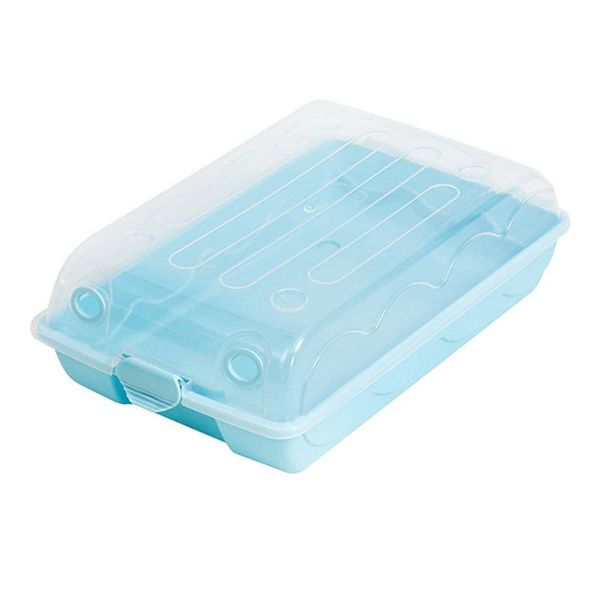 

storage bags 1pc drawer cabinet shoes case home box (blue)