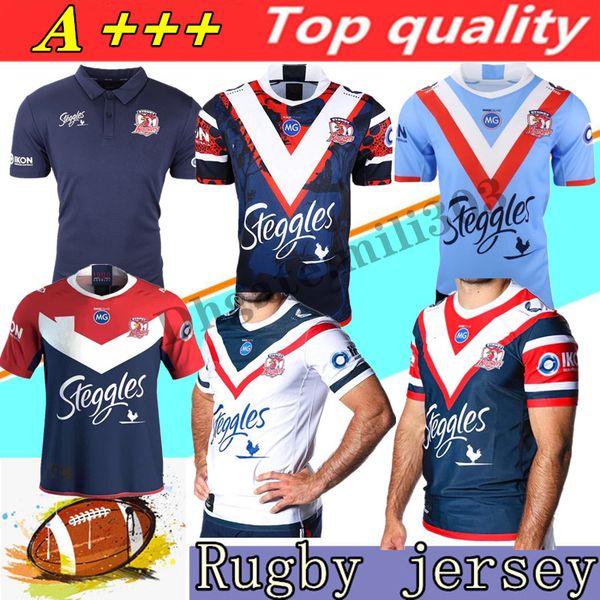 

2021 2022 australia sydney rooster rugby jerseys 20/21/22 jersey nrl league retro classic shirt vest shorts, Black;gray