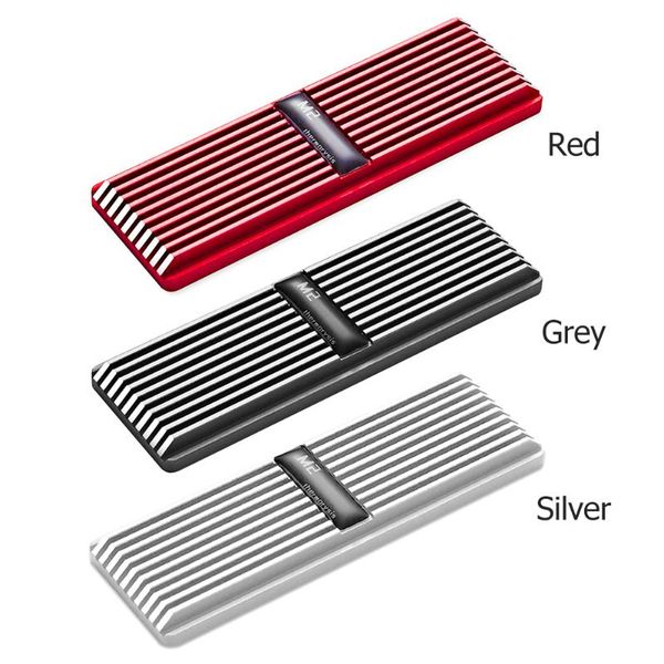 

nvme heatsink heat dissipation radiator m2 2280 ssd hard disk aluminum cooling sink thermal pads cooler fans & coolings