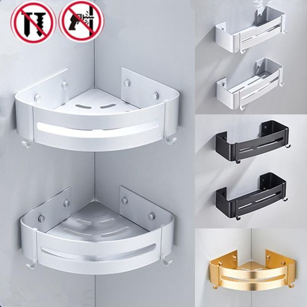 

bathroom shelves punch-shelf wall-mounted toilet triangle wash table storage supplies