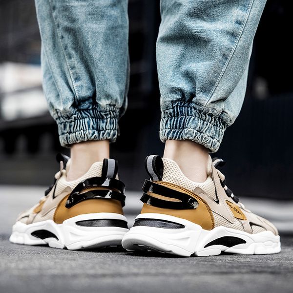 

2021 womens mens running shoes casual student outdoor sports sneakers black beige grey size 39-44 code 65-727