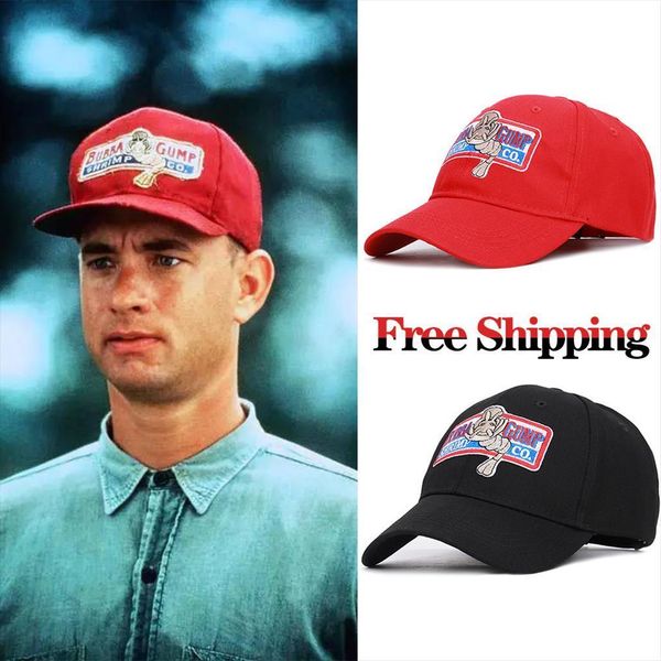 

trend retro 1994 bubba gump shrimp baseball cap black embroidered summer hat men women sport snapback forrest bone, Blue;gray
