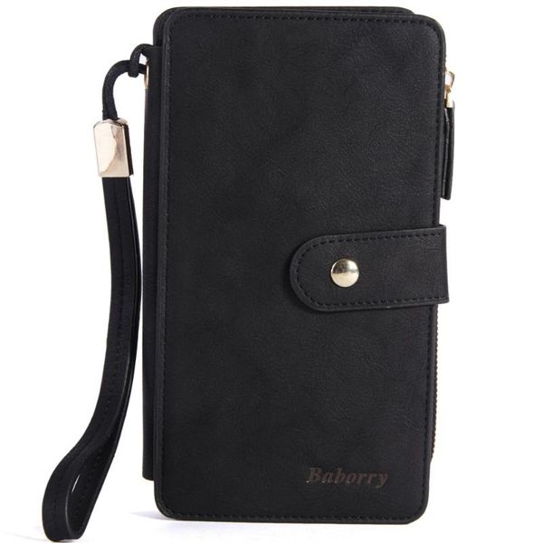 

design wallets mens wallet leather genuine money bag dollar card holder purses for men long slim purse with phone, Red;black
