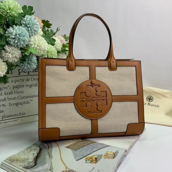 

luxury handbags tote bag contrast color mommy shopping bag