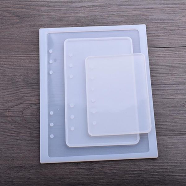 

craft tools 1pcs cake silicone transparent notebook shape multi purpose decoration products diy resin book mold a7/a6/a5