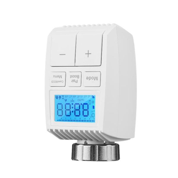 

smart home control zigbee thermostatic radiator valve weekly programmable heating thermostat indoor constant temperature controller