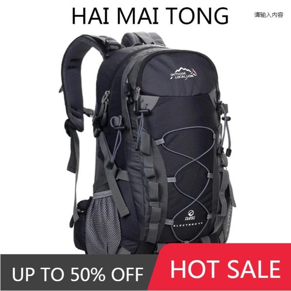 

outdoor bags 40l men's backpack camping hiking trekking backpacks travel waterproof tactical bag women men climbing big capacity