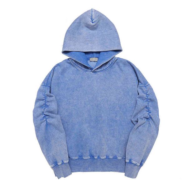 

men's hoodies & sweatshirts trendsetter vintage tie dyed printed sweater street loose letter plush cd8m, Black