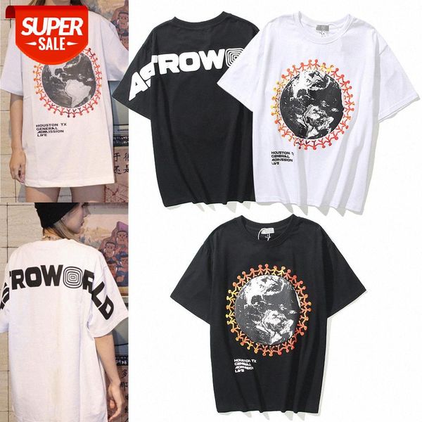 

travis scott cactus jack festival tee chest print graffiti art men and women t-shirt #e80y, White;black