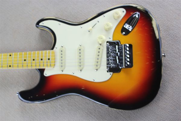 

relics sunburst model super t electric guitars