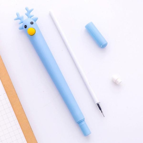

gel pens 4pcs writing pen high-quality cute quick drying elk non-slip fine workmanship