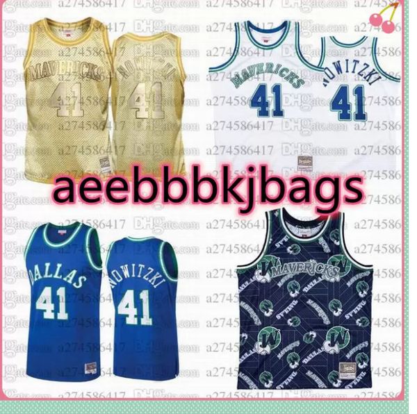 

men women youth basketball jerseys 41 dirk nowitzki 2010-11 hardwoods classics retro jersey, Black;red
