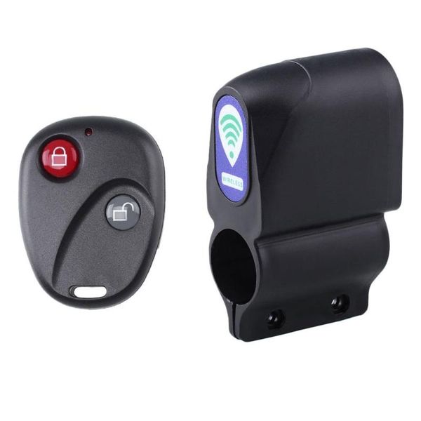 

bike locks anti-theft lock wireless remote control vibration alarm bicycle mtb backpack helmet accessories