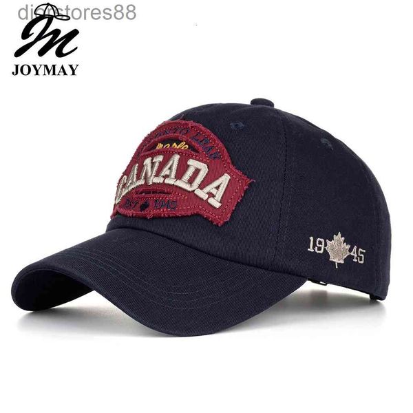 

baseball cap canadian letter canada men's and women's cotton b870, Blue;gray