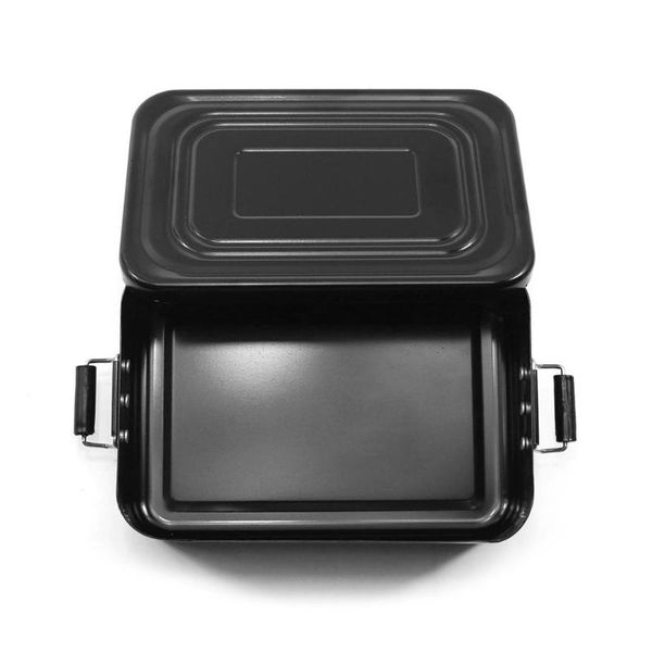 

camp kitchen lunch box portable aluminum military outdoor camping cooking utensils