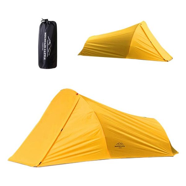 

outdoor camping tent 1.58kg ultralight double durable waterproof portable for 2 persons survivalists hiki tents and shelters
